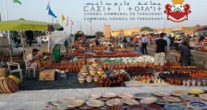فيديو  : مقتطفات من موسم تامصريت السنوي بمدينة تارودانت 2017