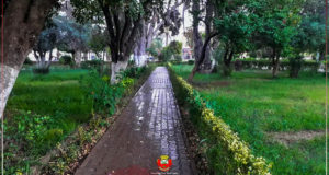 ‎تهيئة الأرصفة والمساحات الخضراء بمدينة تارودانت